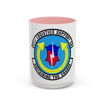 51st Logistics Support Squadron (U.S. Air Force) Accent Coffee Mug
