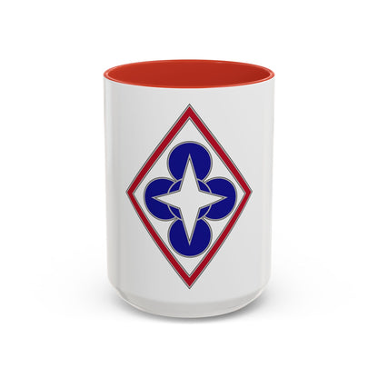 Combined Arms Support Command and Fort Lee (U.S. Army) Accent Coffee Mug