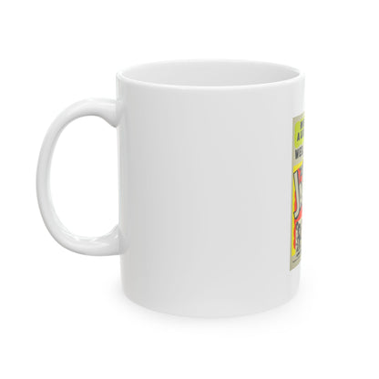 The Jackson 5 Poster (Music Poster) White Coffee Mug