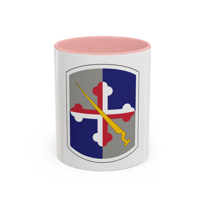 58th Infantry Brigade SSI (U.S. Army) Accent Coffee Mug