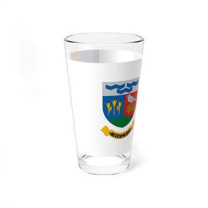Flag of Mecsekpoloske (Hungary) Pint Glass 16oz