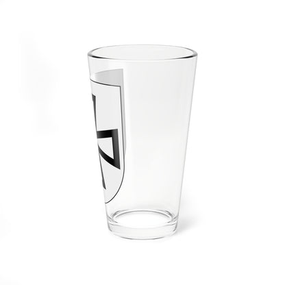 Livregementets husarer Livskvadron vapen (Sweden) (Coat of Arms) Pint Glass 16oz