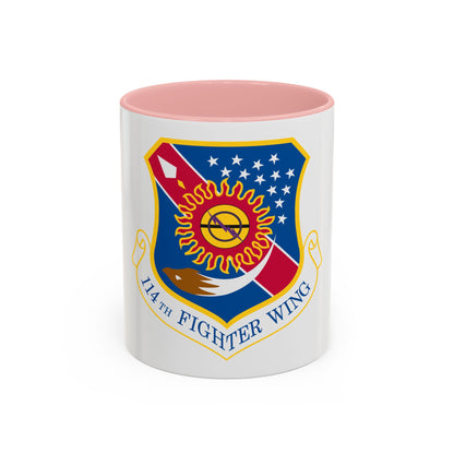114th Fighter Wing (U.S. Air Force) Accent Coffee Mug