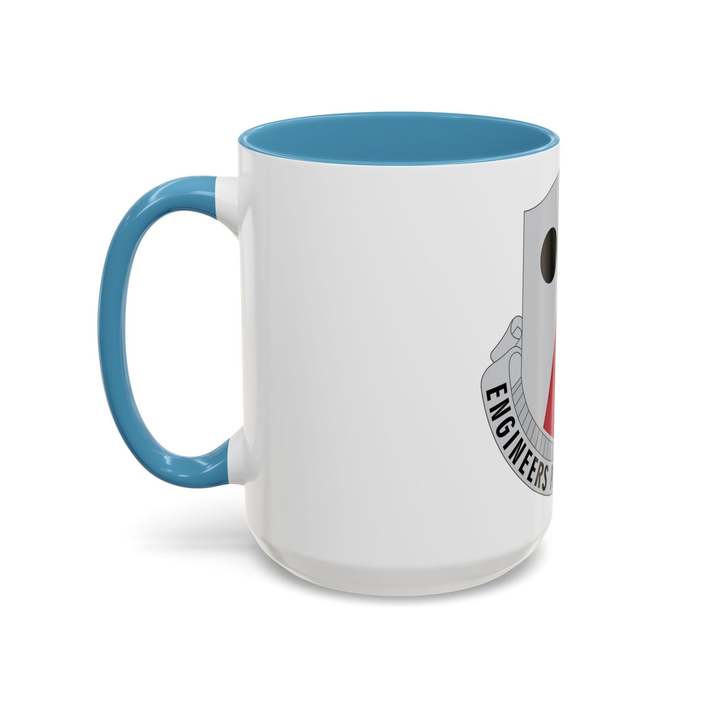 980 Engineer Battalion (U.S. Army) Accent Coffee Mug