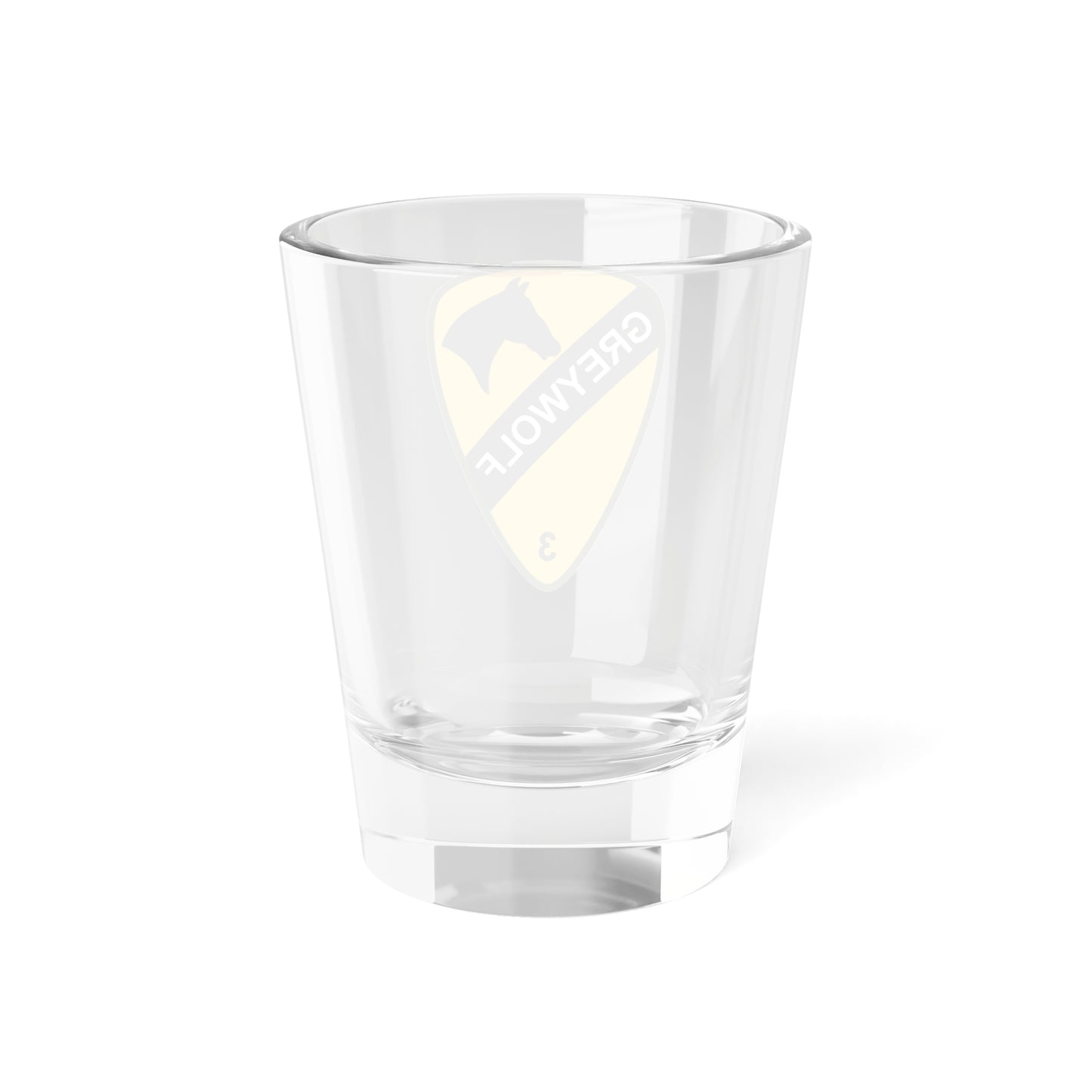 Verre à liqueur 3e Brigade Combat Team 1re Division de cavalerie (armée américaine) 1,5 oz