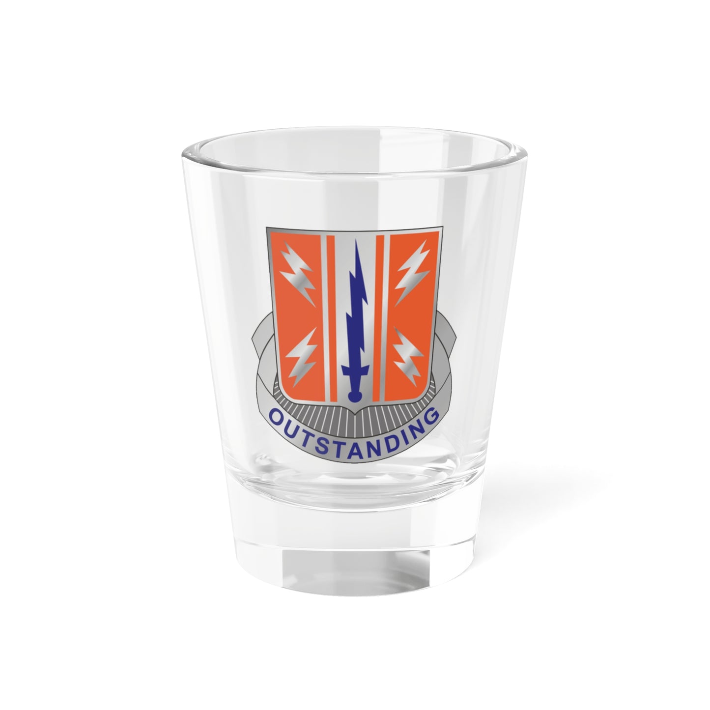 44 Signal Battalion (U.S. Army) Shot Glass 1.5oz