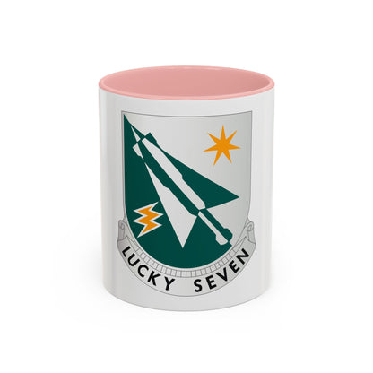 7 Aviation Battalion (U.S. Army) Accent Coffee Mug