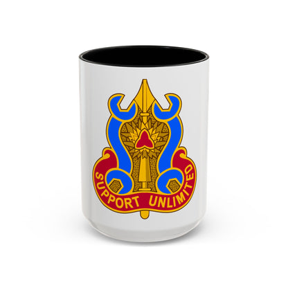 737 Maintenance Battalion (U.S. Army) Accent Coffee Mug