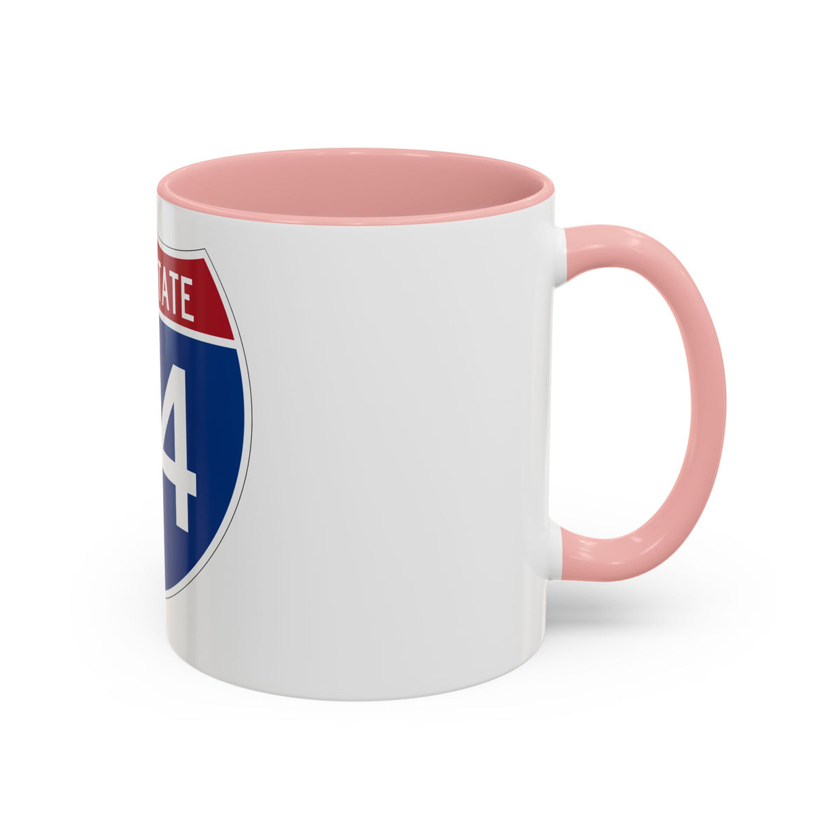 Interstate 74 (U.S. Highways) Accent Coffee Mug