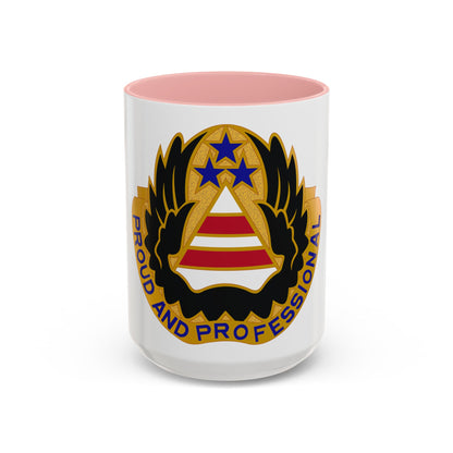 22 Aviation Battalion (U.S. Army) Accent Coffee Mug