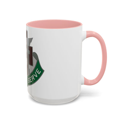74 Field Hospital (U.S. Army) Accent Coffee Mug