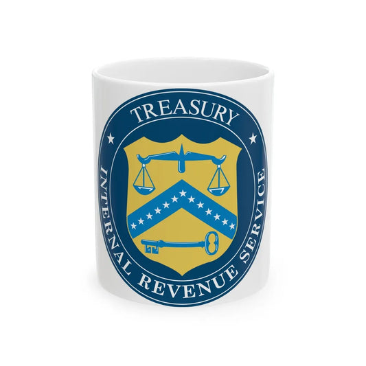 Internal Revenue Service - White Coffee Mug-11oz-Go Mug Yourself