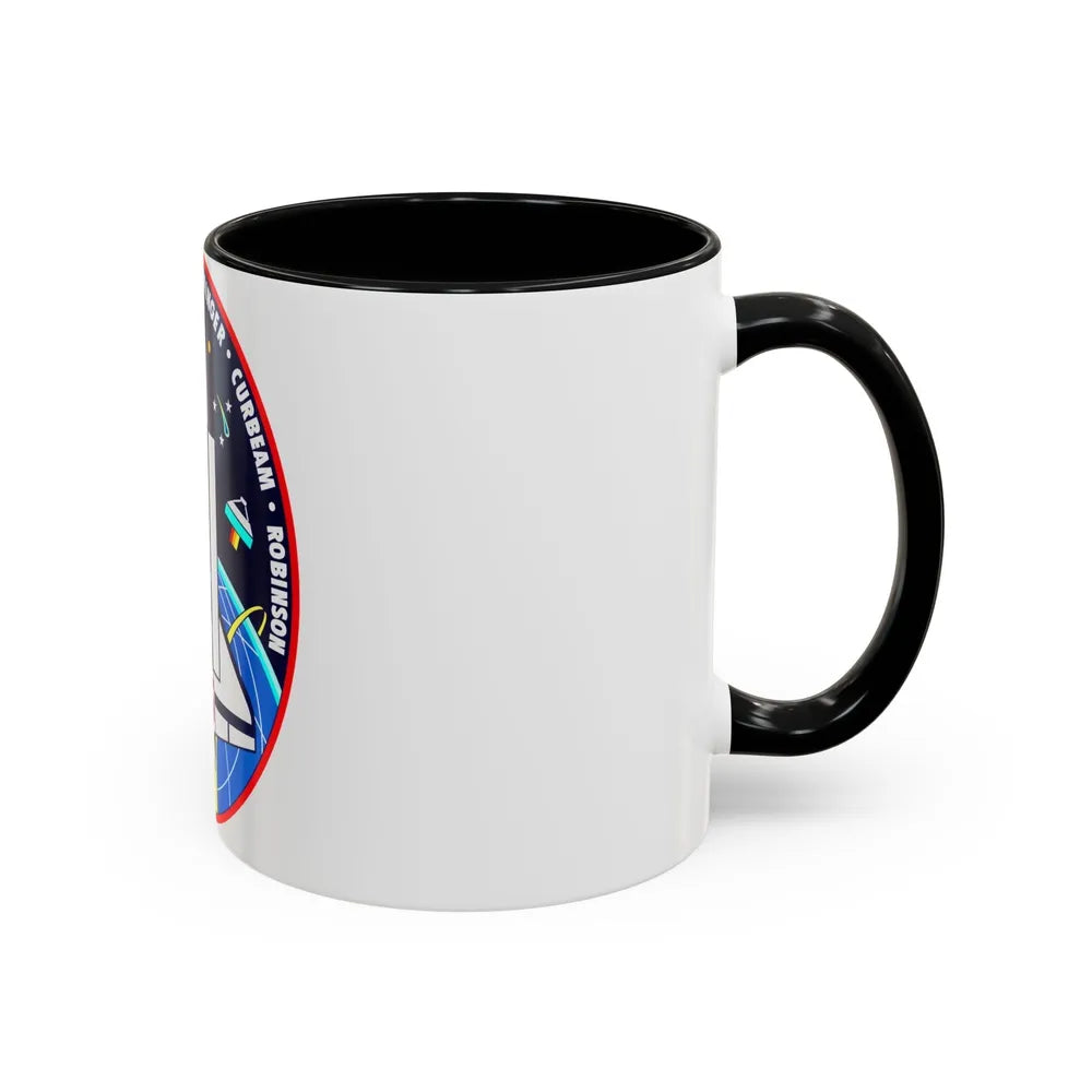 STS 85 (NASA) Accent Coffee Mug-Go Mug Yourself