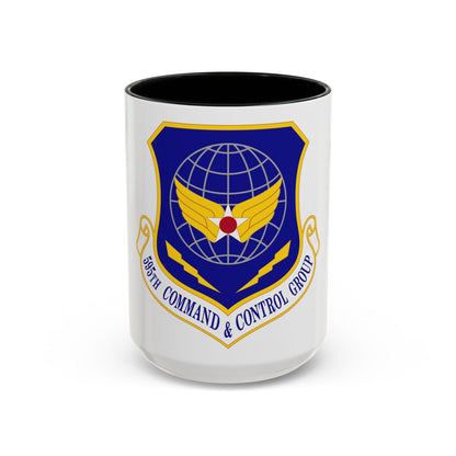 595 Command and Control Group AFSPC (U.S. Air Force) Accent Coffee Mug