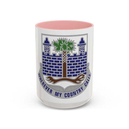 118th Infantry Regiment (U.S. Army) Accent Coffee Mug
