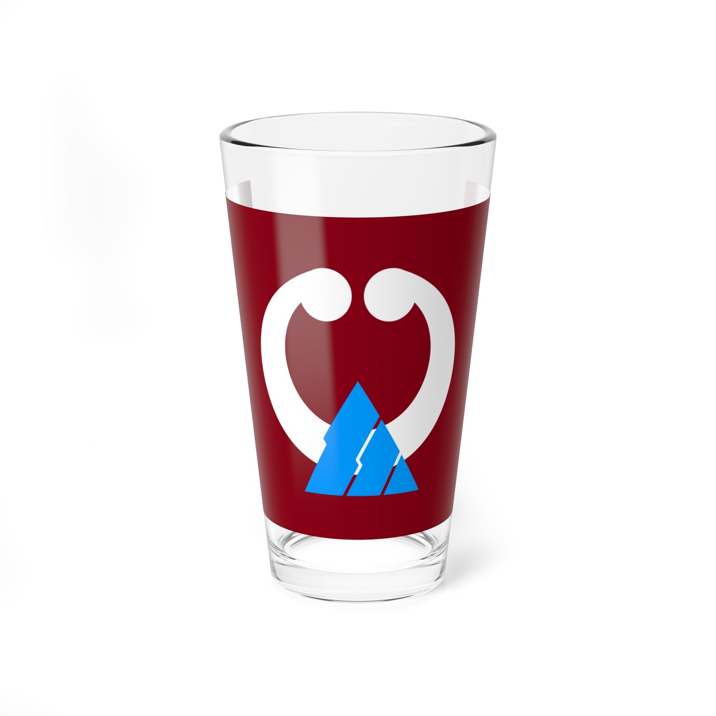 Flag of Namerikawa Toyama RWB version (Japan) Pint Glass 16oz