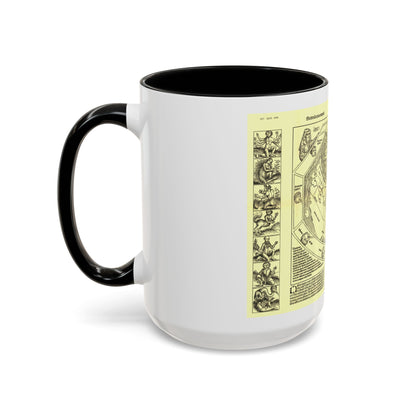 Chronicon Nurembergense Map (1493) (Map) Accent Coffee Mug