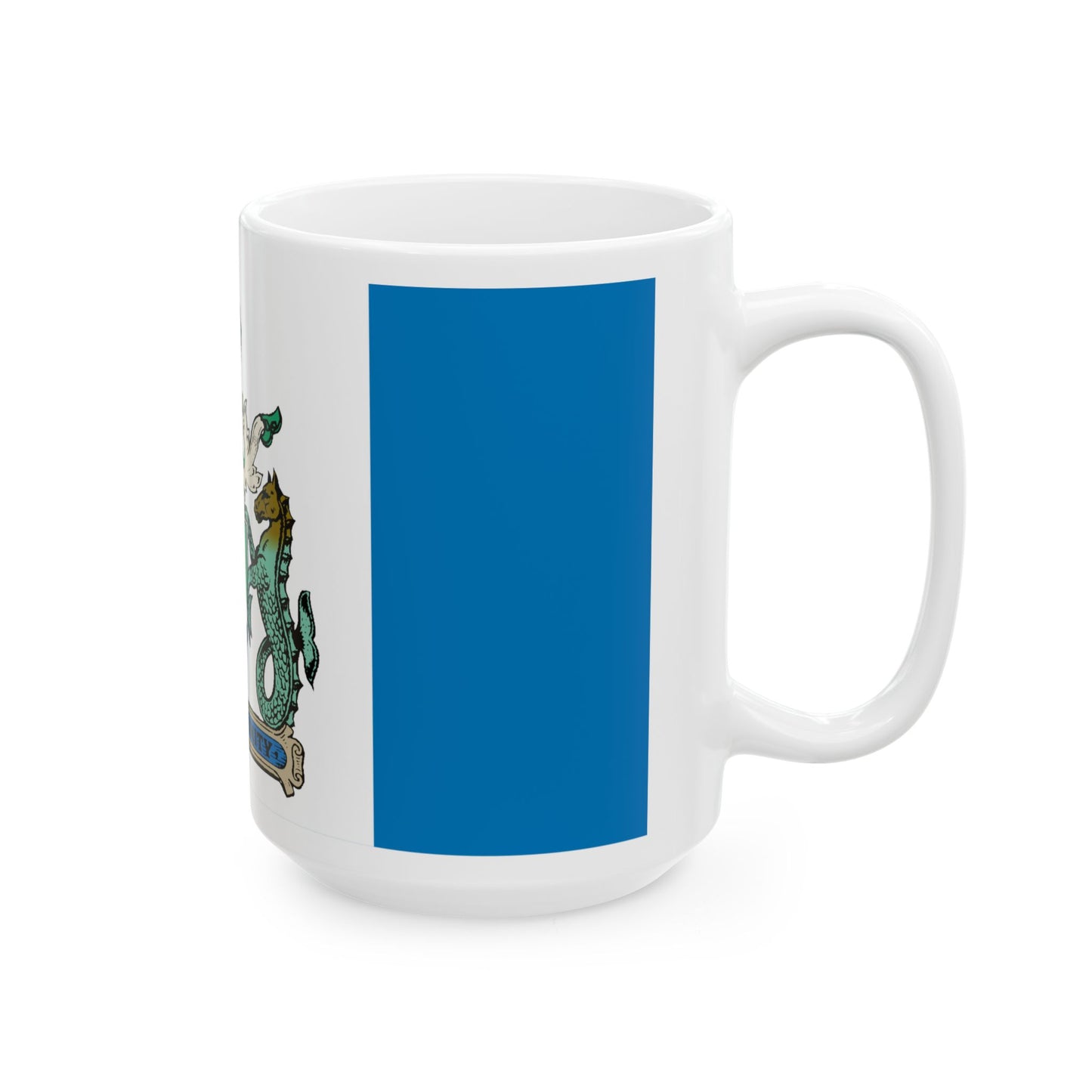 Flag of Kelowna British Columbia Canada - White Coffee Mug