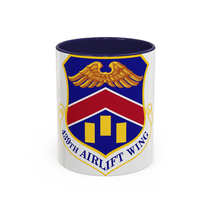 439th Airlift Wing (U.S. Air Force) Accent Coffee Mug