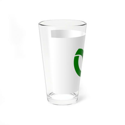 Flag of Rifu Miyagi (Japan) Pint Glass 16oz