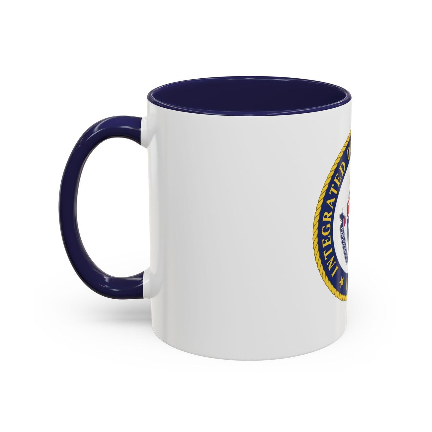 USCG Integrated Deepwater System (U.S. Coast Guard) Accent Coffee Mug