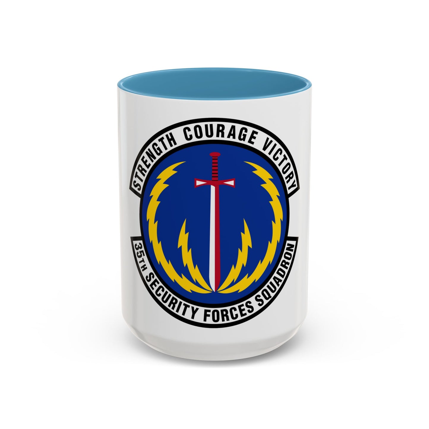 35 Security Forces Squadron PACAF (U.S. Air Force) Accent Coffee Mug