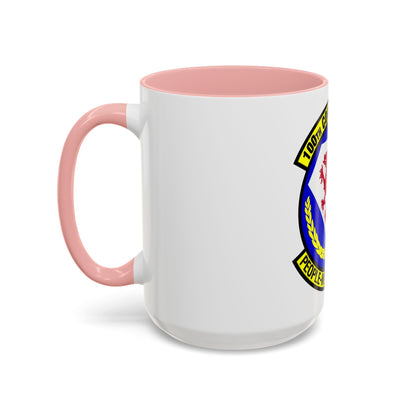 100 Comptroller Squadron USAFE (U.S. Air Force) Accent Coffee Mug