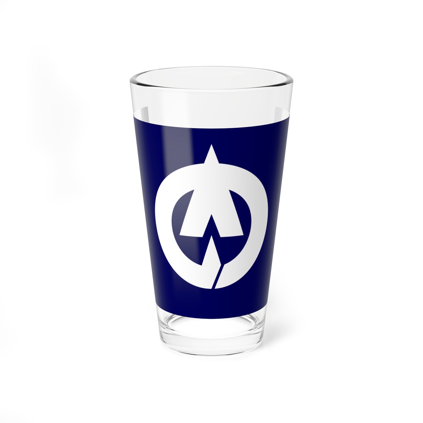 Flag of Onohara Kagawa 1970-2005 (Japan) Pint Glass 16oz