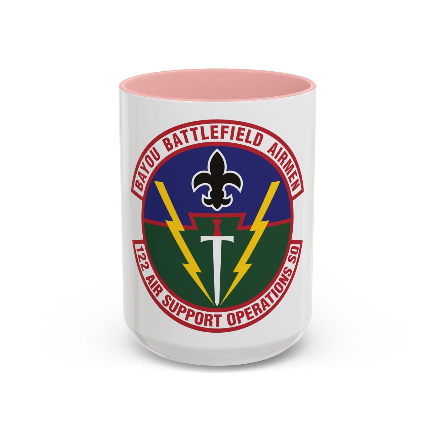 122d Air Support Operations Squadron (U.S. Air Force) Accent Coffee Mug