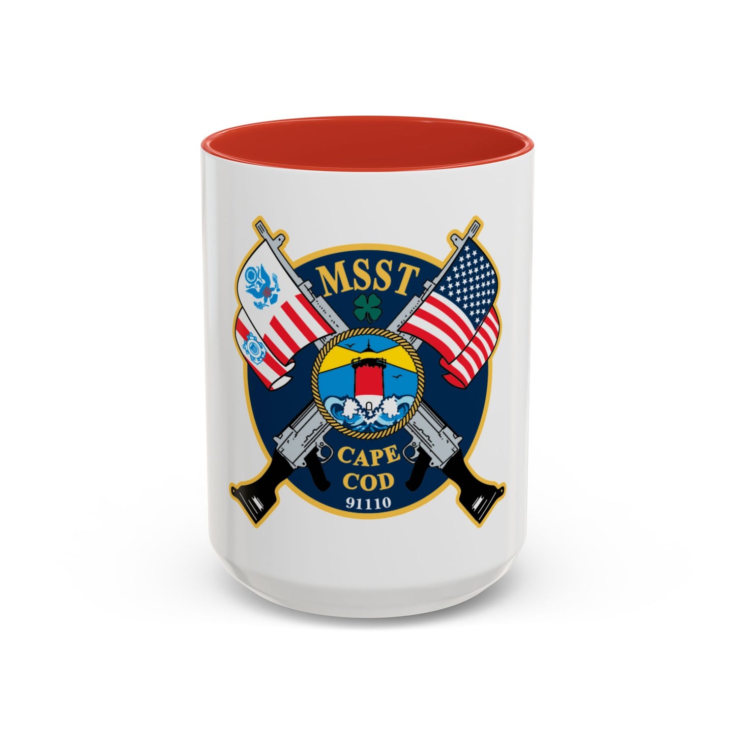 USCG MSST Cape Cod (U.S. Coast Guard) Accent Coffee Mug