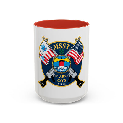 USCG MSST Cape Cod (U.S. Coast Guard) Accent Coffee Mug