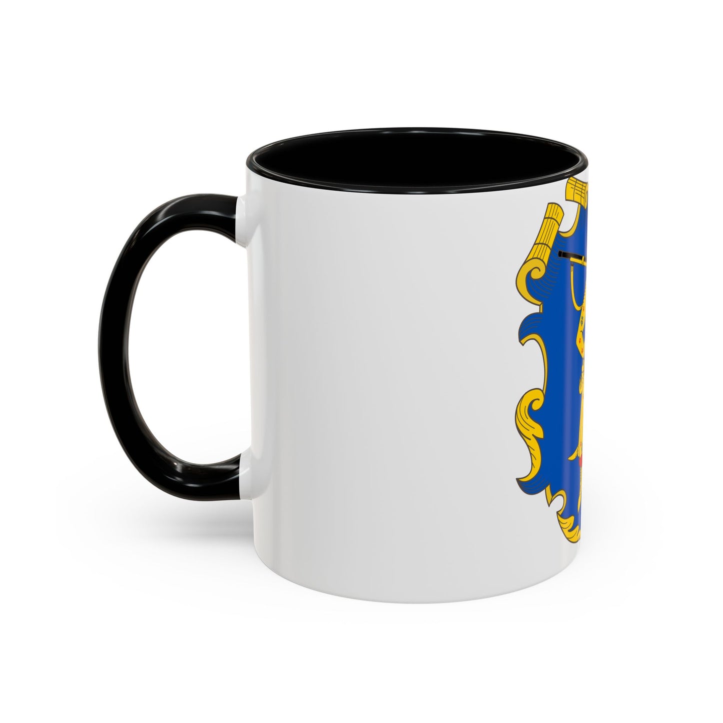 Coat of arms of the Zaporozhian Host - Accent Coffee Mug