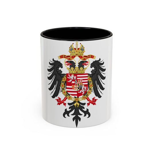 Greater Coat of Arms of Ferdinand I, Holy Roman Emperor - Accent Coffee Mug