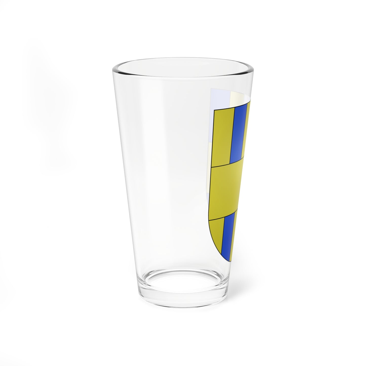 Vufflens-le-Chateau-coat of arms (Switzerland) (Coat of Arms) Pint Glass 16oz