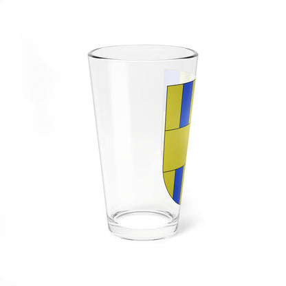 Vufflens-le-Chateau-coat of arms (Switzerland) (Coat of Arms) Pint Glass 16oz