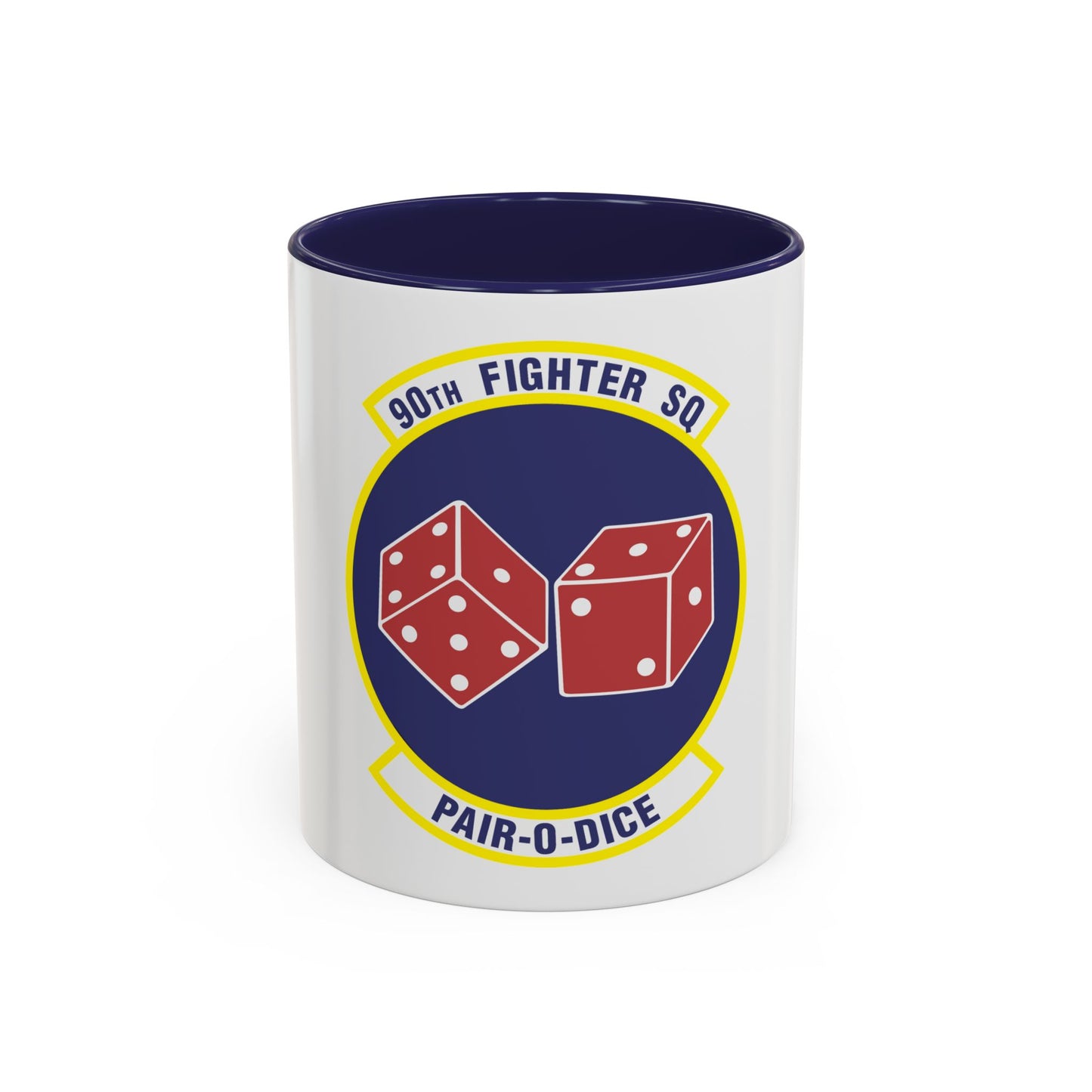 90th Fighter Squadron (U.S. Air Force) Accent Coffee Mug