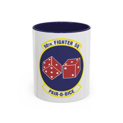 90th Fighter Squadron (U.S. Air Force) Accent Coffee Mug