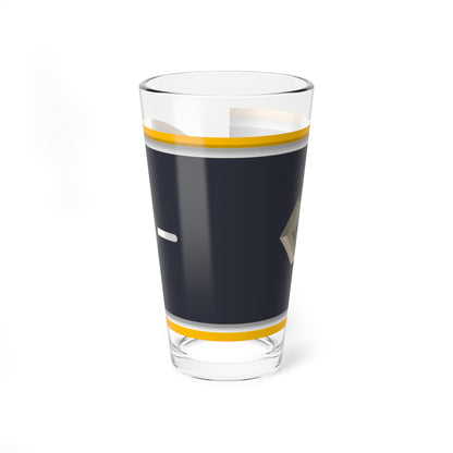 LD B 33a Oberfähnrich   Rotation (Military Rank) Pint Glass 16oz