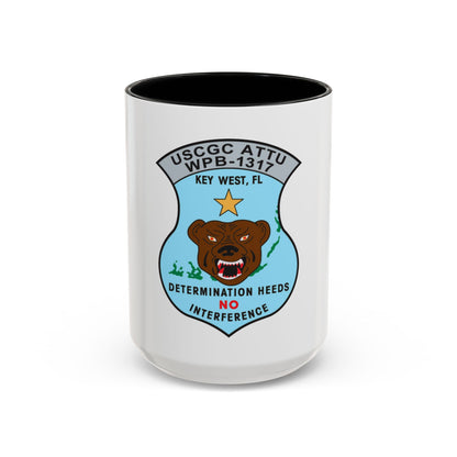 USCGC Attu WPB 1317   Key West FL (U.S. Coast Guard) Accent Coffee Mug
