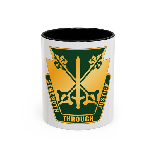 165 Military Police Pennsylvania National Guard (U.S. Army) Accent Coffee Mug