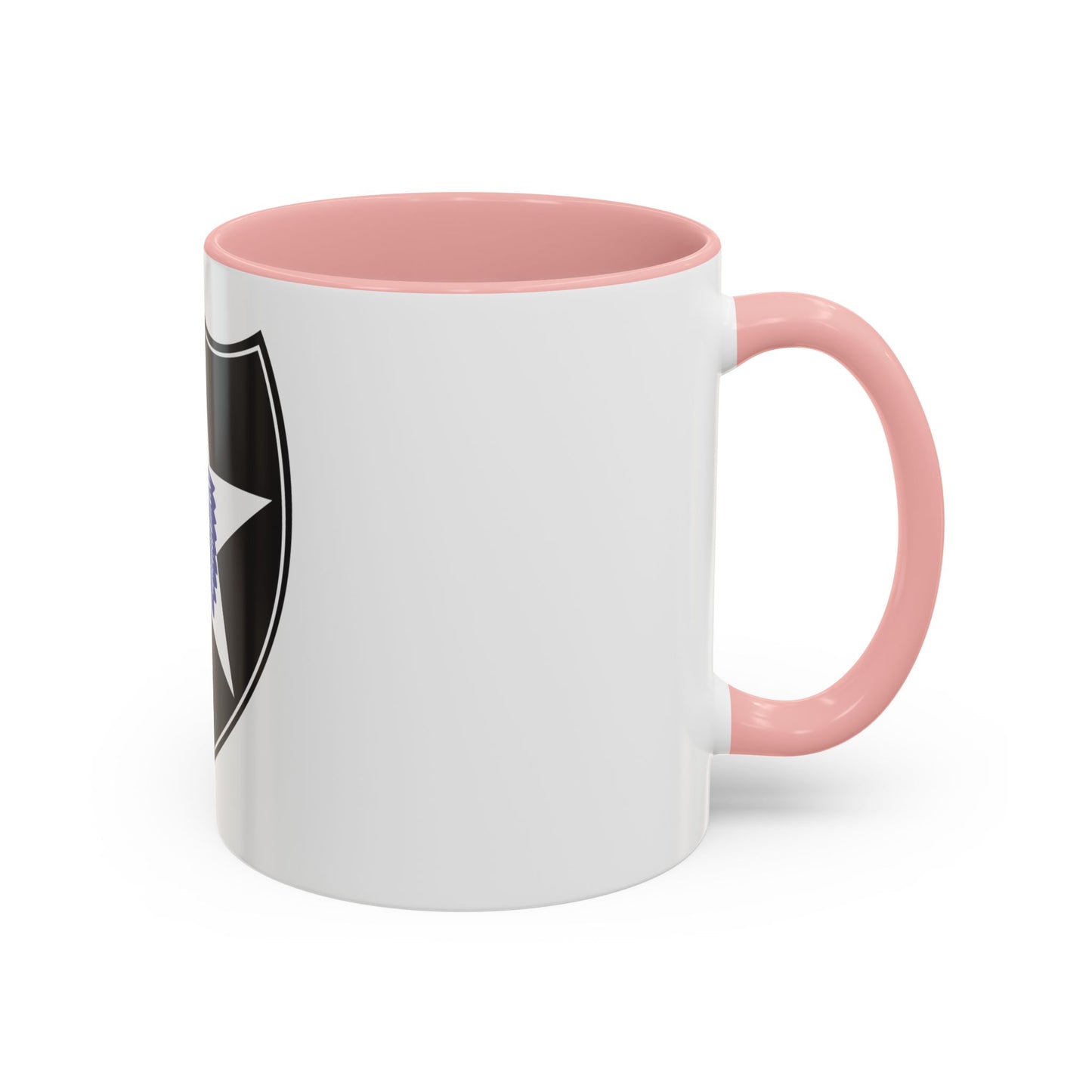 2nd Infantry Division (U.S. Army) Accent Coffee Mug