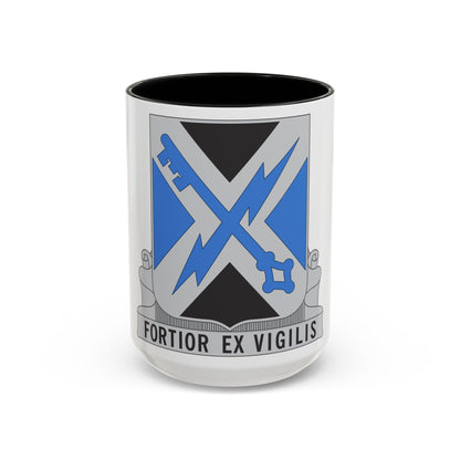 138 Military Intelligence Battalion (U.S. Army) Accent Coffee Mug