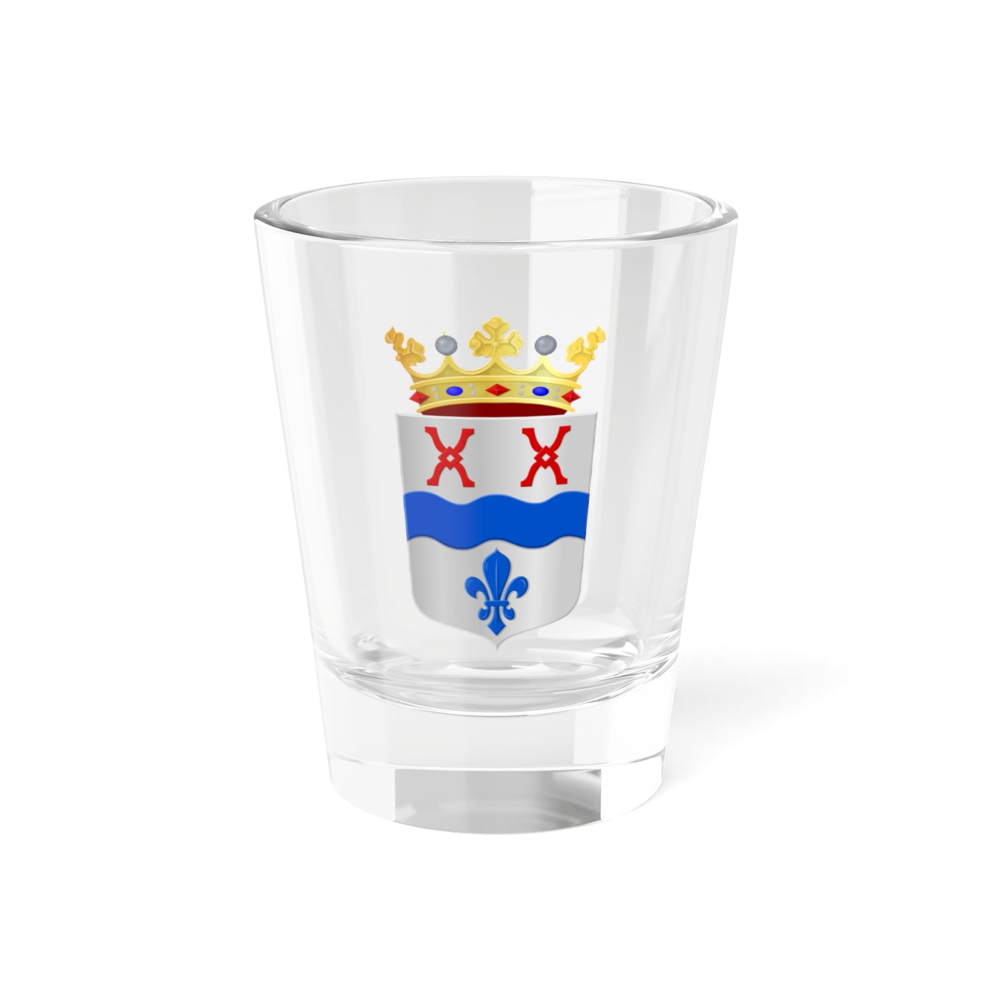 Laarbeek wapen (Netherlands) (Coat of Arms) Shot Glass 1.5oz
