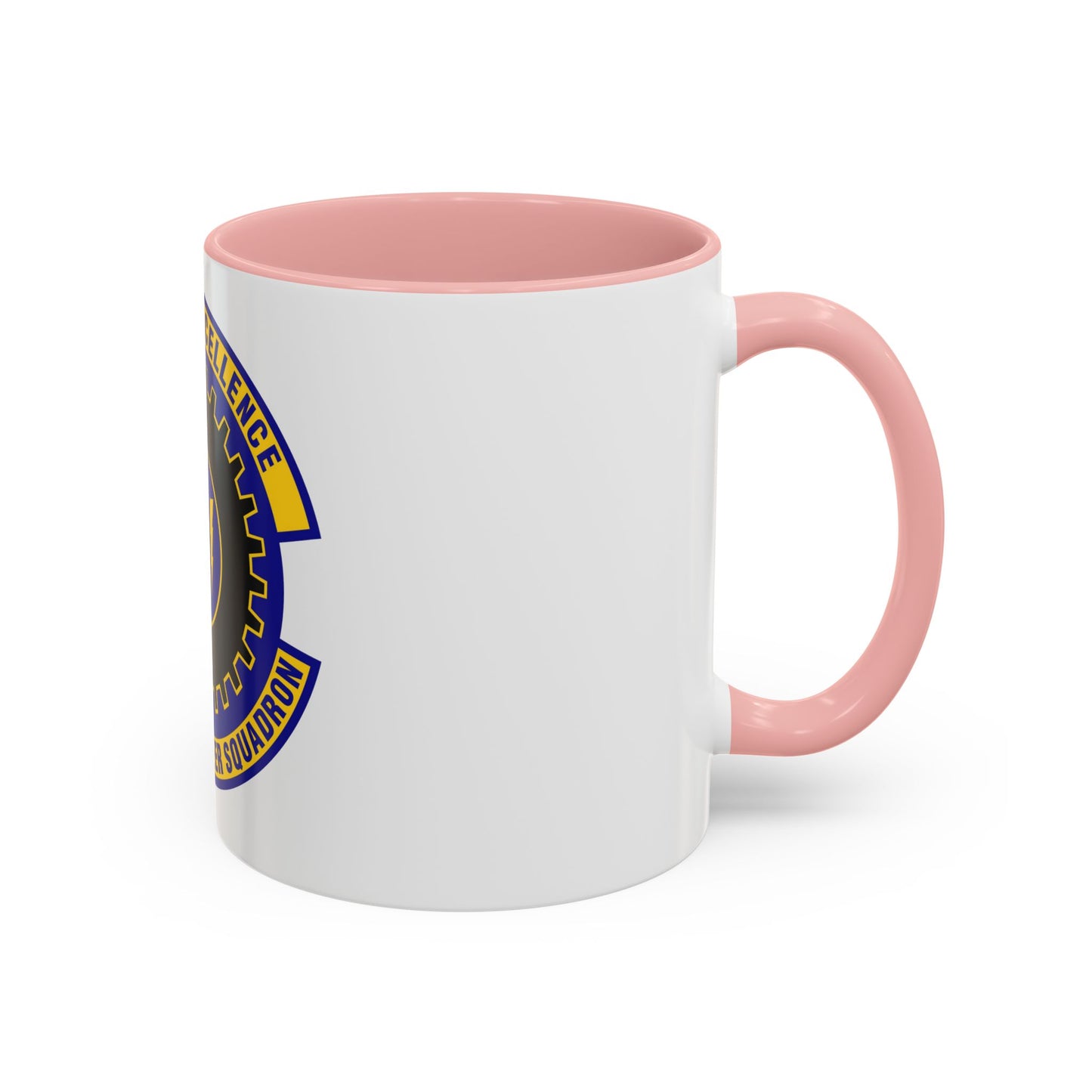 87th Civil Engineer Squadron (U.S. Air Force) Accent Coffee Mug