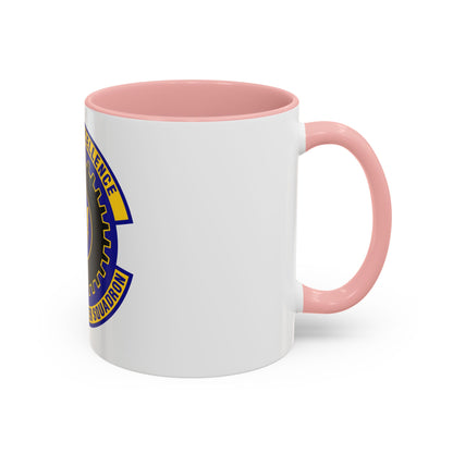 87th Civil Engineer Squadron (U.S. Air Force) Accent Coffee Mug