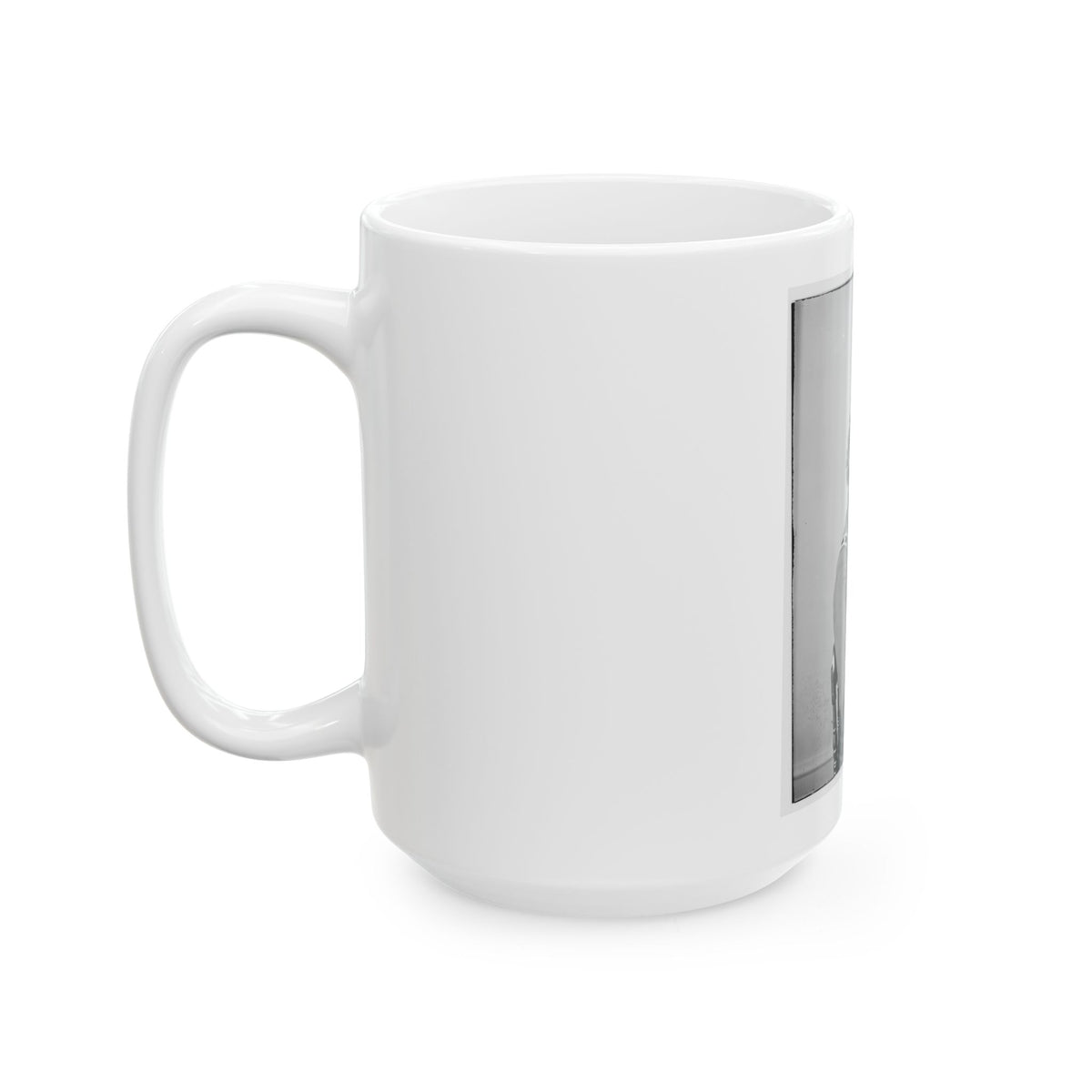 Portrait Of Brig. Gen. Robert Mitchell, Officer Of The Federal Army (U.S. Civil War) White Coffee Mug