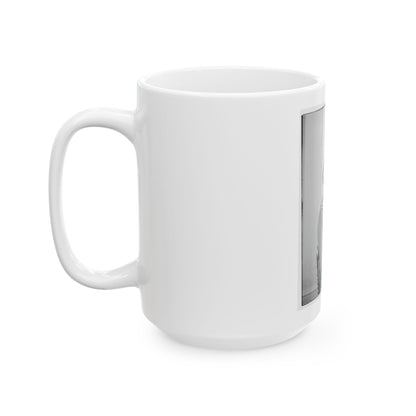 Portrait Of Brig. Gen. Robert Mitchell, Officer Of The Federal Army (U.S. Civil War) White Coffee Mug