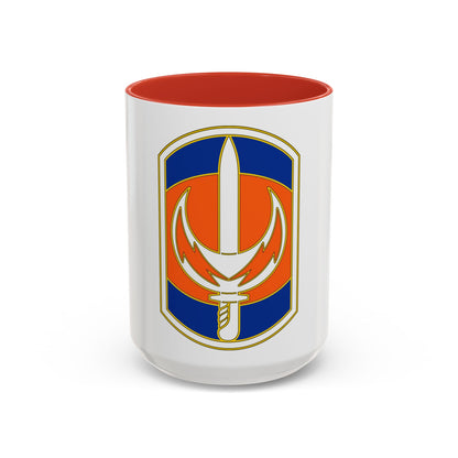 228 Signal Brigade 3 (U.S. Army) Accent Coffee Mug