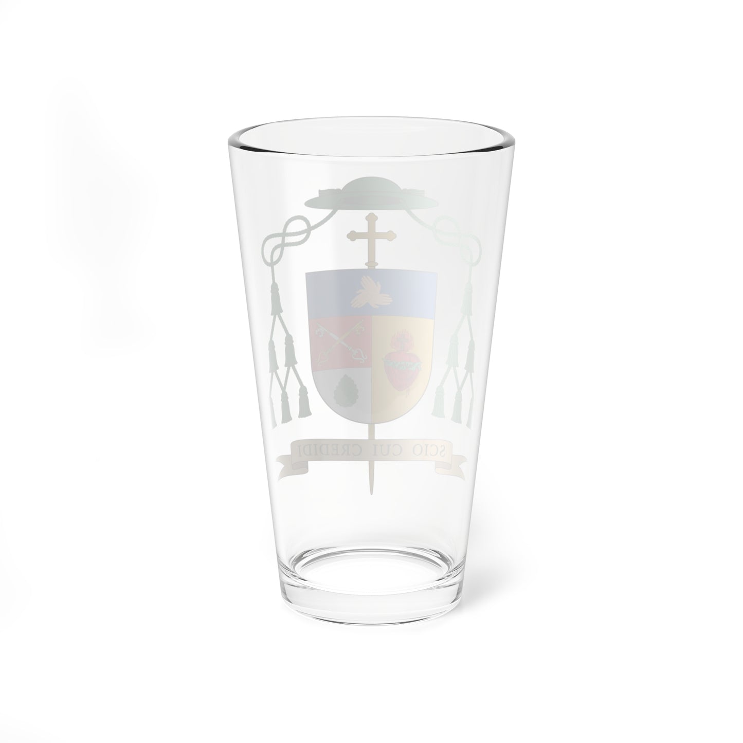 Escudo de Jesús Rico García (Spain) (Coat of Arms) Pint Glass 16oz