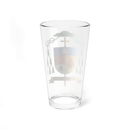 Escudo de Jesús Rico García (Spain) (Coat of Arms) Pint Glass 16oz